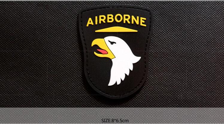 Magical badge outdoor bagpack national flag badge army fans strap PVC shoulder badge UD16602 